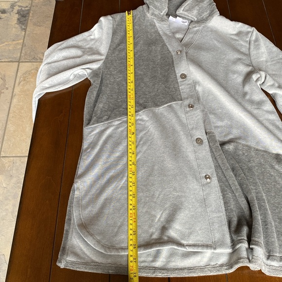 NEON BUDDHA Good Cheer Shirt Cotton/Poly Velour Size Medium/Large Grey Pallet - Picture 11 of 16